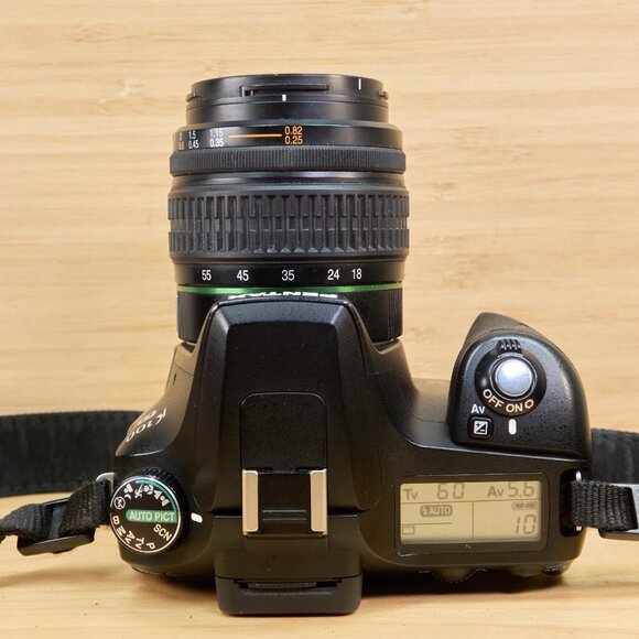 Pentax K100D 6.1 MP DSLR Camera with sms Pentax DA 18-55mm Lens - Picture 11 of 11